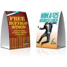 Table Tents 5 x 5 1/2