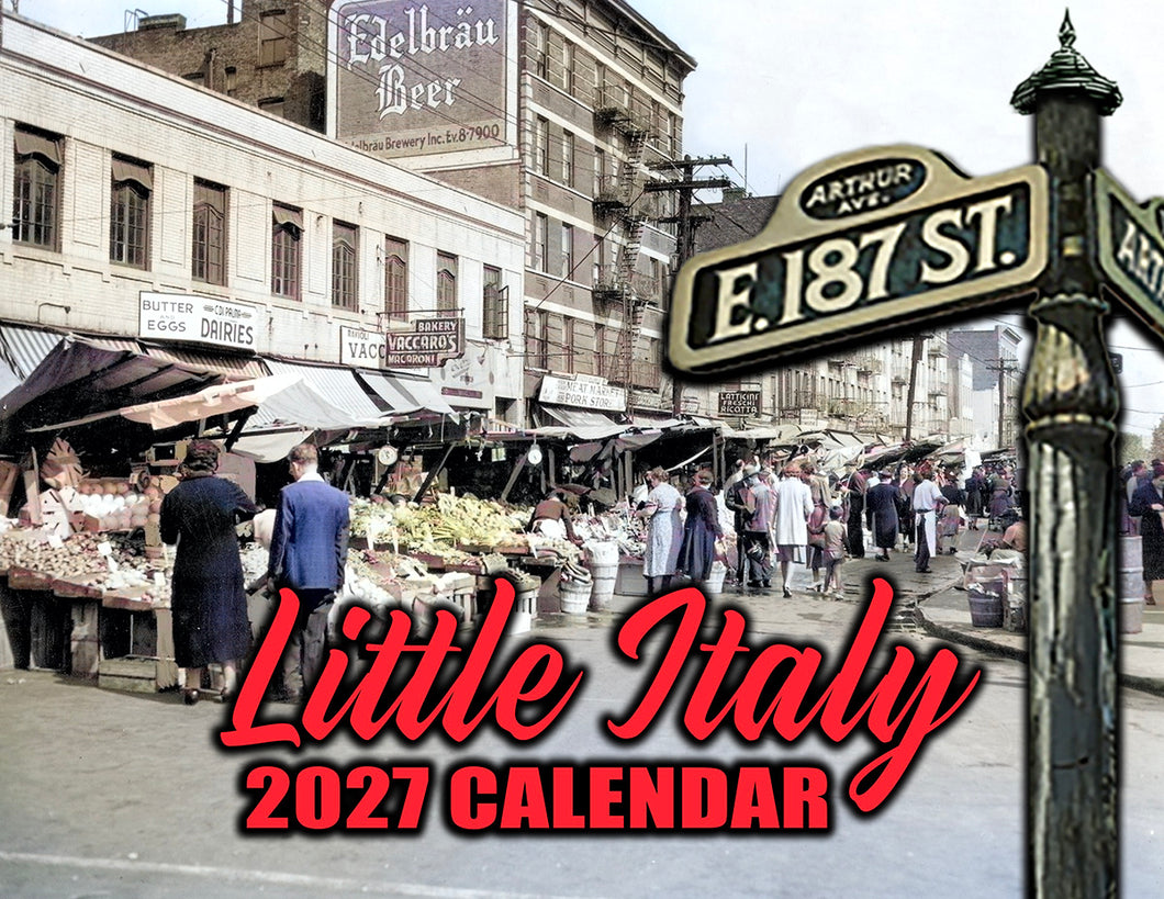 Little Italy Merchant Calendar
