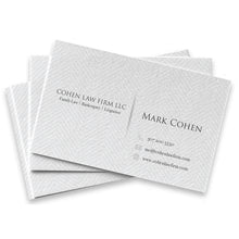 Linen Business Cards