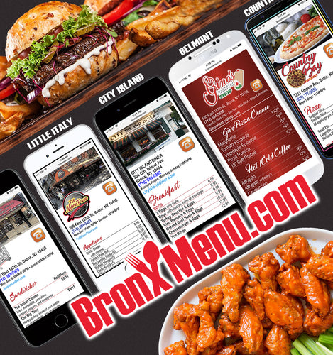 BronxMenu.com Subscription