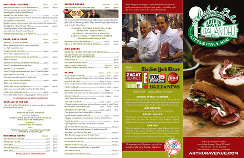 Menus or Brochures 11